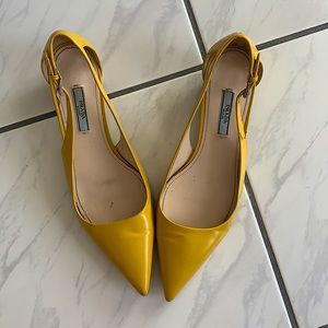 PRADA Yellow Shoes